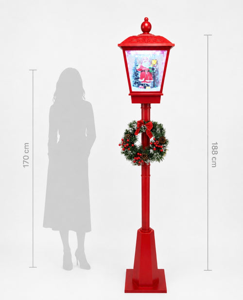 Lampa jednodielna hudobná 188cm